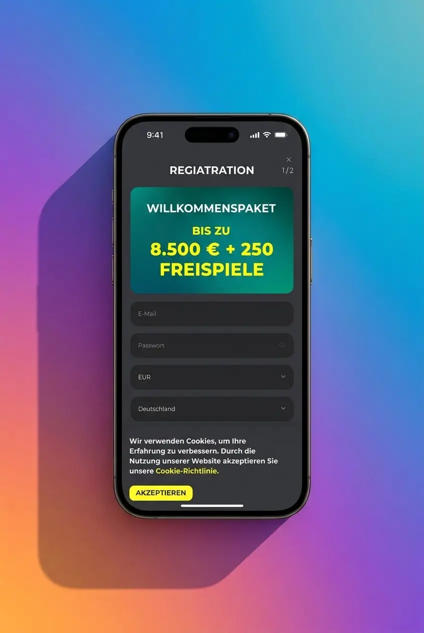 BetPrimeiro Login-Seite mit E-Mail- und Passwortfeld für den Zugang zum Konto